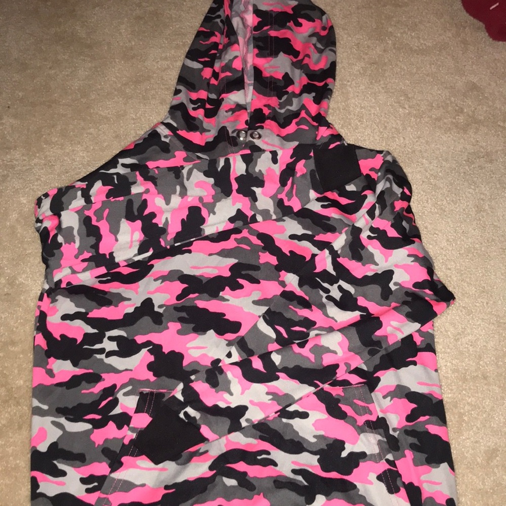 Pink Camo Hoodie